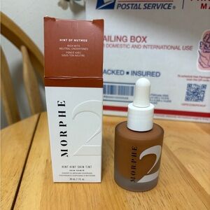 Morphe 2 Hint Hint Skin Tint Foundation - 1 FL. OZ. Shade ~ Hint Of Nutmeg BNIB
